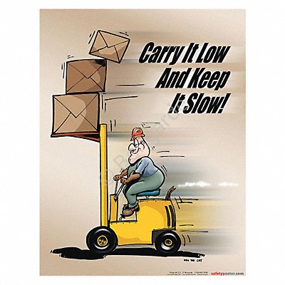 SAFETYPOSTER.COM P0612 Safety Poster 22 in x 17 in Paper