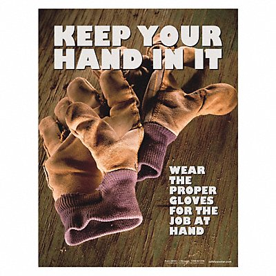 SAFETYPOSTER.COM P4030 Safety Poster 22 in x 17 in Paper