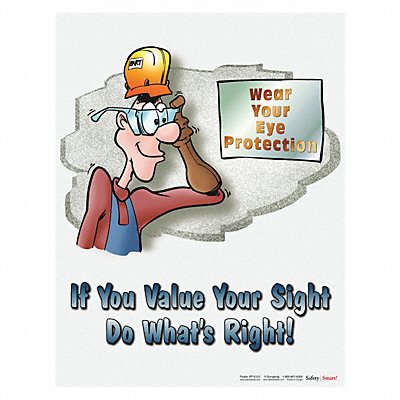 SAFETYPOSTER.COM P1512 Safety Poster 22 in x 17 in Paper