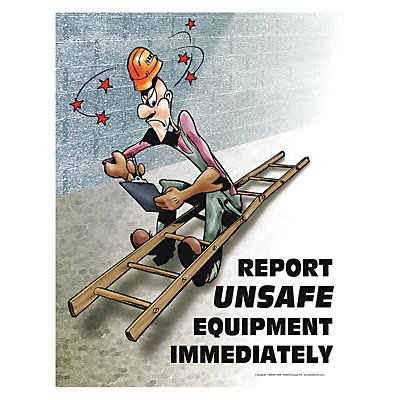 SAFETYPOSTER.COM P0054 Safety Poster 22 in x 17 in Paper