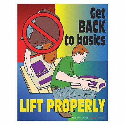 SAFETYPOSTER.COM P4278 Safety Poster 22 in x 17 in Paper