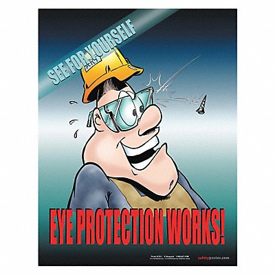 SAFETYPOSTER.COM P0126 Safety Poster 22 in x 17 in Paper