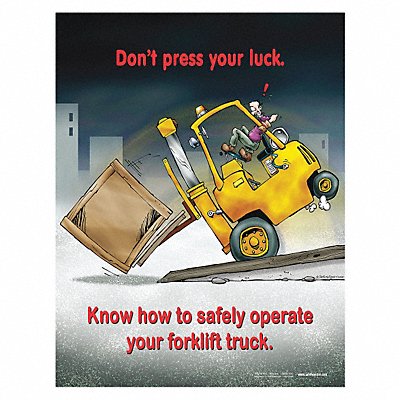 SAFETYPOSTER.COM P3351 Safety Poster 22 in x 17 in Paper