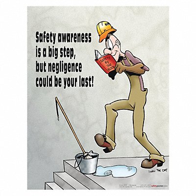SAFETYPOSTER.COM P0081 Safety Poster 22 in x 17 in Paper