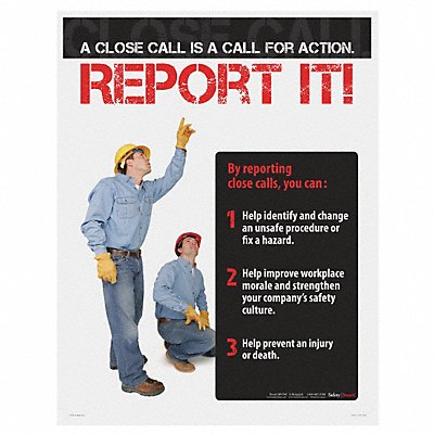 SAFETYPOSTER.COM P4768 Safety Poster 22 in x 17 in Paper
