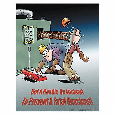 SAFETYPOSTER.COM P2822 Safety Poster 22 in x 17 in Paper