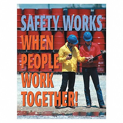 SAFETYPOSTER.COM P4259 Safety Poster 22 in x 17 in Paper