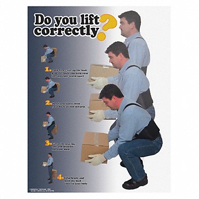 SAFETYPOSTER.COM SW0183 Safety Poster 22 in x 17 in Paper