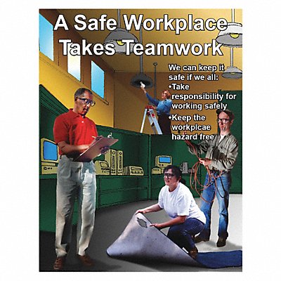 SAFETYPOSTER.COM SW0116 Safety Poster 22 in x 17 in Paper