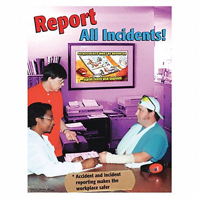 SAFETYPOSTER.COM SW0132 Safety Poster 22 in x 17 in Paper