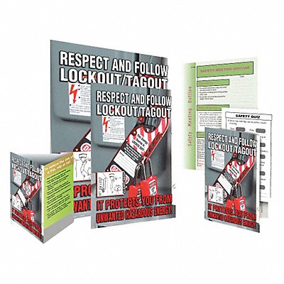 SAFETYPOSTER.COM SW2037SAFEKIT Safe System Kit Respect And Follow ENG