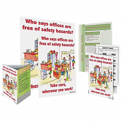 SAFETYPOSTER.COM SW0032SAFEKIT Safe System Kit Who Says Offices Are ENG