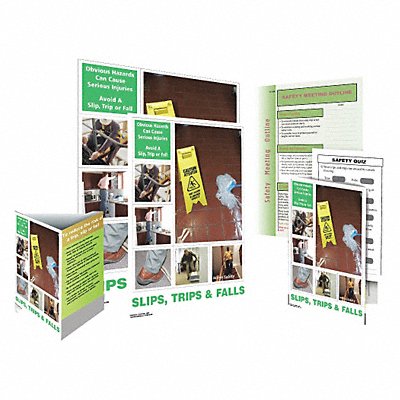 SAFETYPOSTER.COM SW0221SAFEKIT Safe Systm Kit Slips Trips And Falls EN