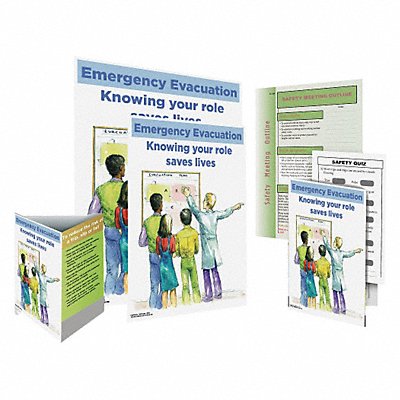 SAFETYPOSTER.COM SW0046SAFEKIT Safe System Kit Emergency Evacuation ENG