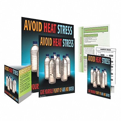 SAFETYPOSTER.COM SW0194SAFEKIT Safe System Kit Avoid Heat Stress ENG