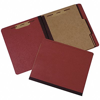 ABILITY ONE 7530010000000 File Foldr Letter 11 1/2inWx10inH Red
