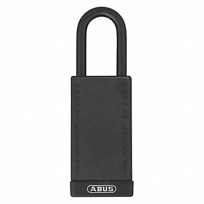 ABUS 74LB40KDBLACK Lockout Padlock KD Black 3 H