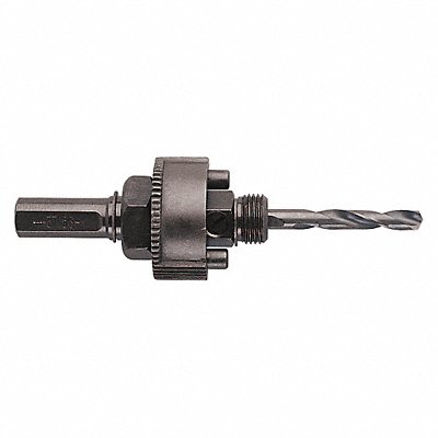 GREENLEE 37156 Arbor Hex Fits Hole Saw 1-1/4 in to 6 in