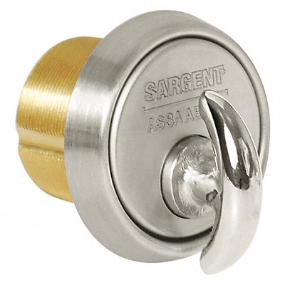 SARGENT 1244110126D Mortise Cylinder Satin Chrome Grade 1