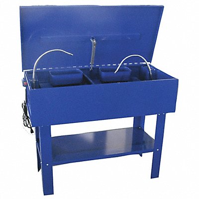 WESTWARD 35MT16 Aqueous Duel Basin Parts Washer 40 gal.