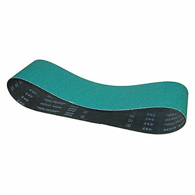 ARC ABRASIVES 7138418062 Abrasive Belt 3/8 in W x 18 in L 80 Grit