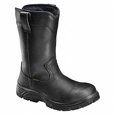 AVENGER SAFETY FOOTWEAR A784775W Wellington Boot W 7 1/2 Black PR