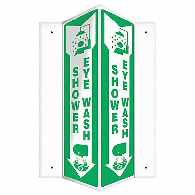 ACCUFORM PSP389 V-Shape Projection Sign 18 X7-1/2