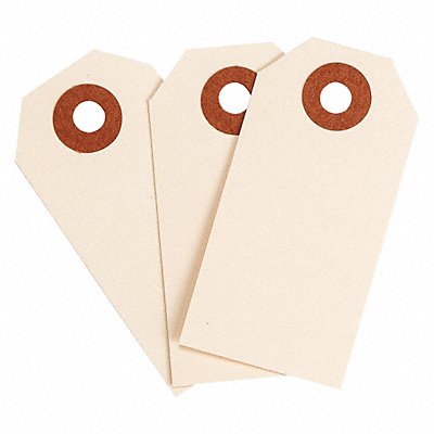 BRADY 102040 Blank Tag Cardstock Manila PK1000
