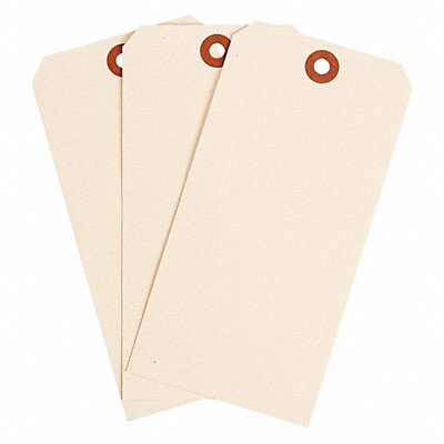 BRADY 102047 Blank Tag Cardstock Manila PK1000