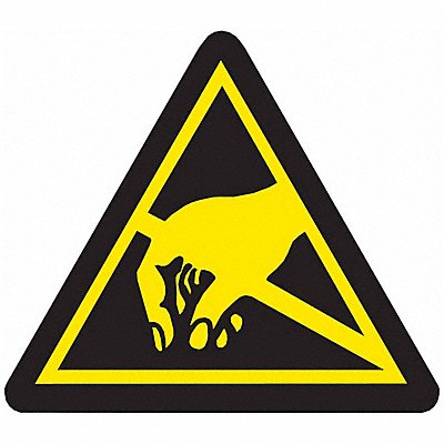 BRADY 60212 Warning Labels 2inHx2inW Vinyl PK10