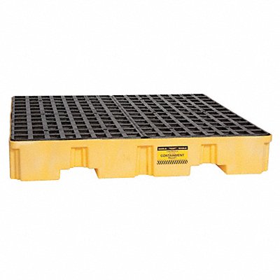 EAGLE 1645ND Spill Pallet w/o Drain 66 gal 4 Drum