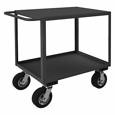 GRAINGER RSC36723628PNTLD95 Rolling Stock Cart 2 Shelf 1200 lb.