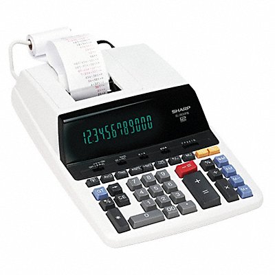 SHARP SHREL2630PIII Desktop Calculator Printing 12 Digit