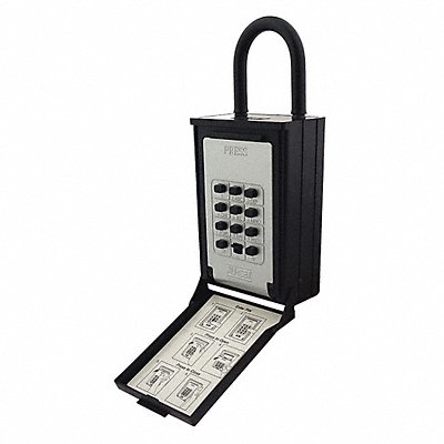 NU-SET 20803 Lock Box Hanging 5-Key Zinc Alloy