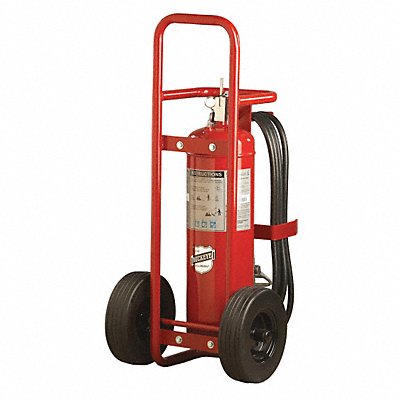 BUCKEYE 30010 Wheeled Fire Extinguisher ABC Red