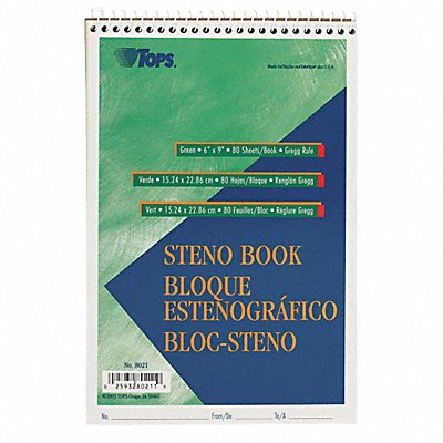 TOPS TOP8021 Notebook Wirebound