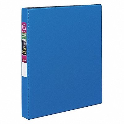 GRAINGER AVE27251 3-Ring Binder 1 Blue