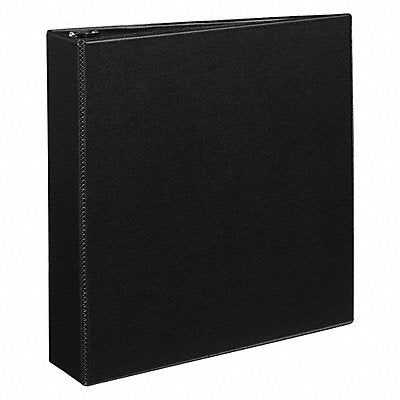 GRAINGER AVE27550 3-Ring Binder 2 Black