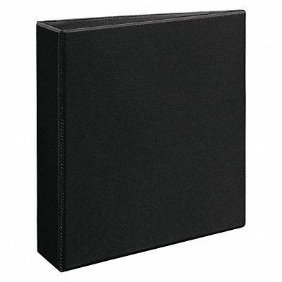 GRAINGER AVE79692 3-Ring Binder 2 Black
