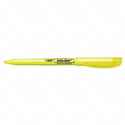 BIC BICBL11YW Highlighter Flourescent Yellow PK12