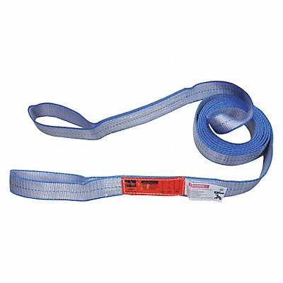 DAYTON 35XG65 Web Sling Flat Eye 2 ft L 6 400 lb Cap.