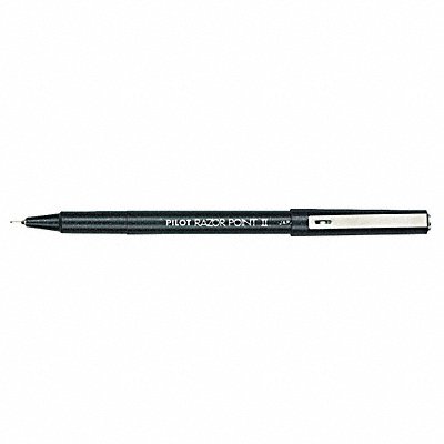 PILOT PIL11009 Marker Pen Black Ultra Fine PK12