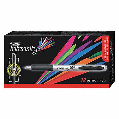 BIC BICGPMU11BK Permanent Marker Black PK12