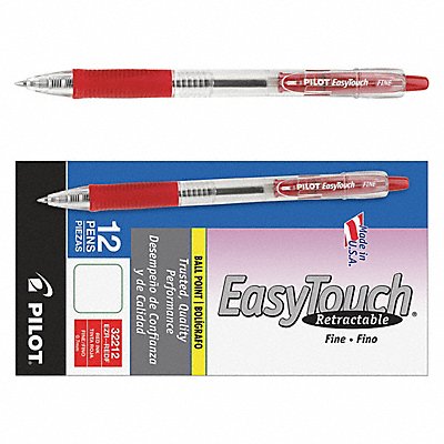 PILOT PIL32212 Ballpoint Pens Red PK12
