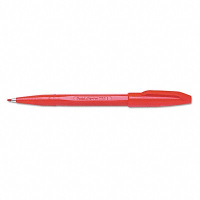 PENTEL PENS520B Felt Tip Pens Red PK12