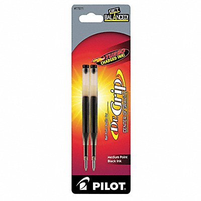 PILOT PIL77271 Pen Ink Refill Ballpoint Black PK2