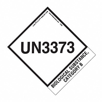 LABELMASTER L380 DOT Container Label 4-3/4 Label W PK500