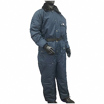 POLAR PLUS 22013RLRGB Coverall L Mens Navy Nylon