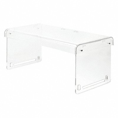 VOLLRATH MBA92821 Breath Guard 19.5x16x48 in Clear