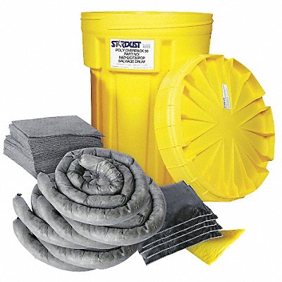 STARDUST D930U Spill Kit Chem/Hazmat Yellow